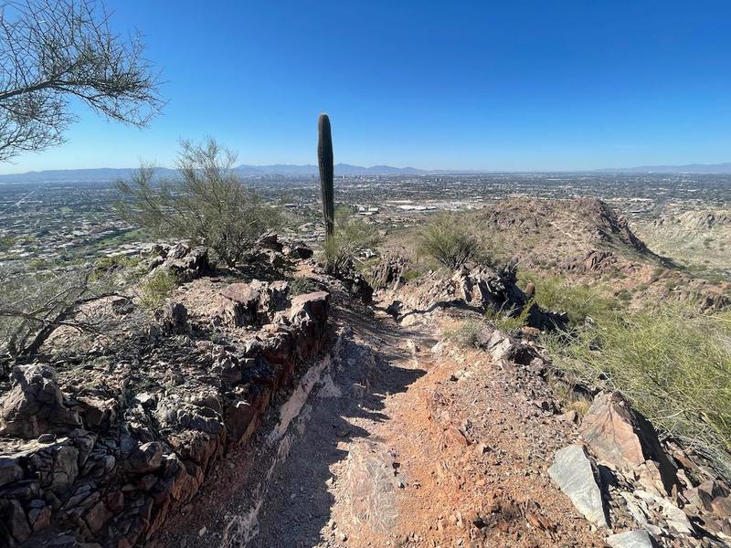 Overlooking Pheonix, AZ from Piestewa Peak